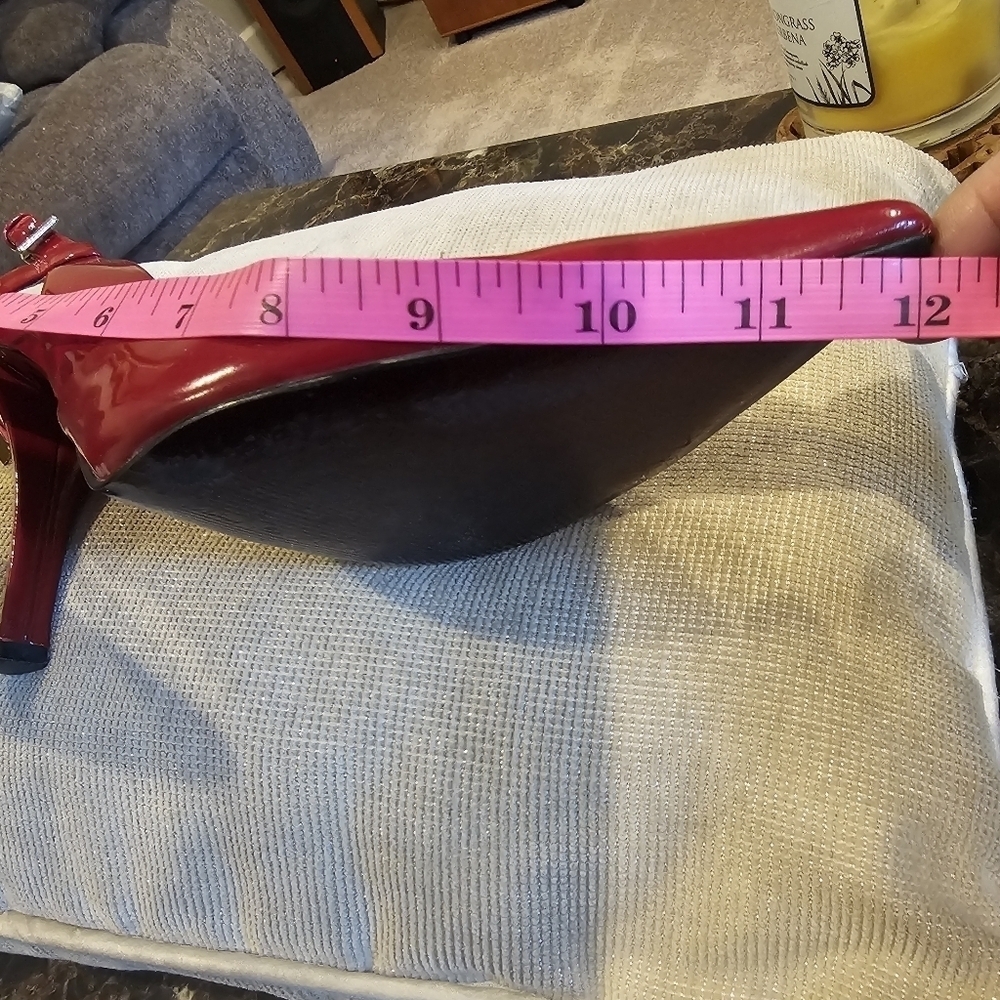 Marc Fisher Slingback Patent Leather Heels Size 9.5 - Picture 8 of 9